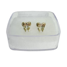 BROQUEL MARIPOSA 3D FLORENTINO - ORO 10K