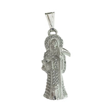 DIJE SANTA MUERTE MEDIANA REFORZADA - PLATA .925