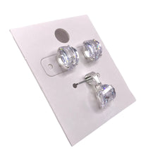 SET / JUEGO ZIRCONIA CURVEADA PETATILLO - PLATA .925