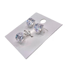 SET / JUEGO ZIRCONIA CURVEADA PETATILLO - PLATA .925