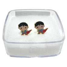 BROQUEL SÚPER HÉROE SUPERMAN ESMALTADO - ORO 10K