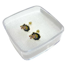 BROQUEL SÚPER HÉROE MUJER MARAVILLA ESMALTADO - ORO 10K