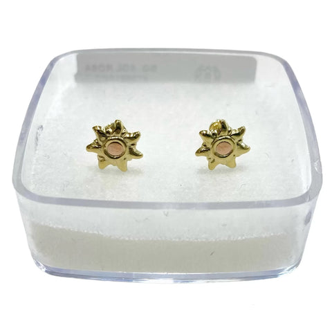 BROQUEL SOL BI COLOR - ORO 10K