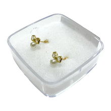 BROQUEL MOÑO CON PERLA - ORO 10K