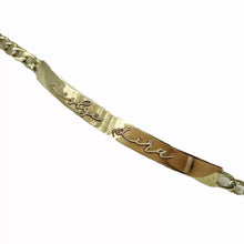 GRABADO DE TEXTO A LÁSER No. 1 - EN ESCLAVA DE ORO