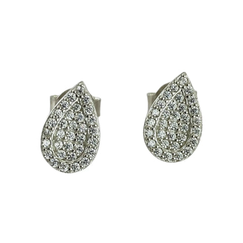 ARETE GOTA MULTI ZIRCONIA - PLATA .925