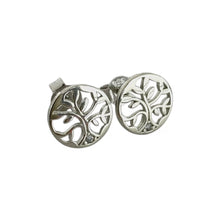 ARETE BROQUEL ÁRBOL DE LA VIDX SILUETA - PLATA .925