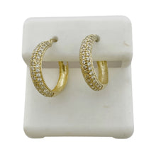 ARRACADA MULTI ZIRCONIA TIPO CHURUMBELA - ORO 10K