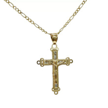 CADENA CON CRISTO TROQUELADO MOD. 3 - ORO 10K