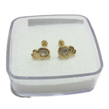 BROQUEL ELEFANTE PIEDRA - ORO 10K