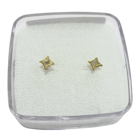 BROQUEL DESTELLO - ORO 10K