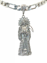 DIJE SANTA MUERTE MEDIANA ITAL (4.5 cm a 5.5 cm) - PLATA .925