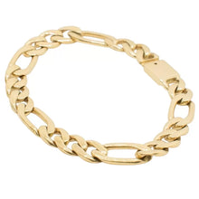 PULSO FIGARO CART 3X1 - 21 CM X 9.5 MM - ORO 10K