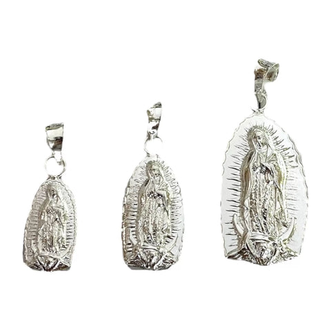 DIJES VIRGEN DE GUADALUPE EN BULTO - PLATA .925