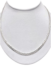 CADENA BARBADA 65 cm x 5 mm - PLATA .925