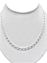 CADENA SEMILLA 55 cm x 3.5 mm - PLATA .925