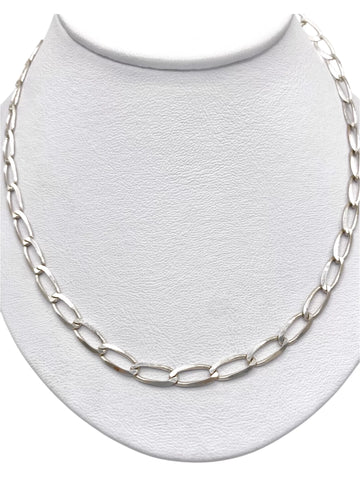 CADENA SEMILLA 60 cm x 5 mm - PLATA .925