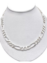 CADENA FIGARO CART 65 cm x 7.5 mm - PLATA .925