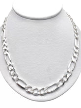 CADENA FIGARO CART 65 cm x 9 mm - PLATA .925