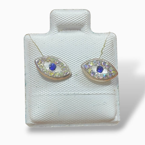 BROQUEL OJO TORNASOL  - PLATA .925