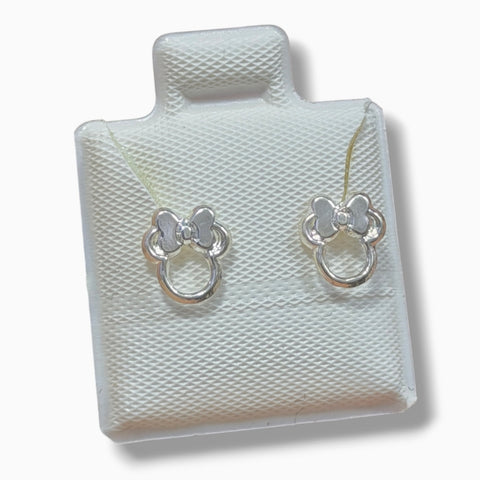 BROQUEL MINNIE SILUETA - PLATA .925