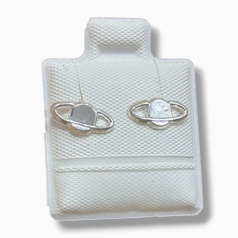 BROQUEL PLANETA ZIRCONIA - PLATA .925