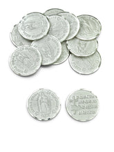 ESTUCHE 1 - ARRAS MATE - VIRGEN DE GUADALUPE CUERPO COMPLETO - PLATA.925
