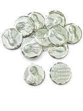 ESTUCHE 1 - ARRAS MATE - VIRGEN MEDIO CUERPO - PLATA.925