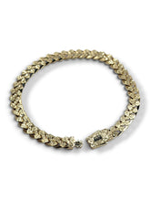 PULSO CADENCE DIAMANTADO - 21 cm X 7 mm - ORO 10K
