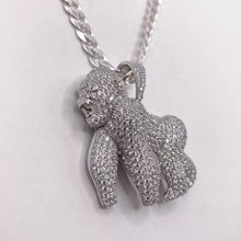 DIJE GORILA - PLATA .925