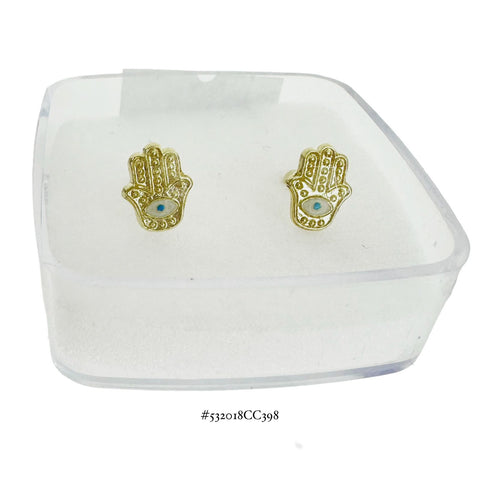 BROQUEL MANO DE FATIMA - ORO 10K