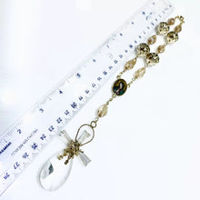 MISTERIO GOTA CRISTAL CON CALABAZA ELEGANTE Y CRISTO GOTITA