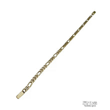 PULSO FÍGARO CART. 3X1  H. MANO 4 MM - ORO 10K
