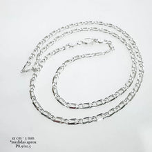 CADENA PERNICHÉ 3mm - 55 cm - PLATA .925