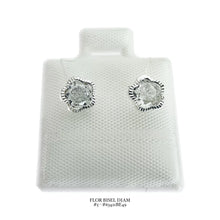 BROQUEL FLOR ZIRCONIA BISEL DIAMANTADO