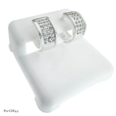 ARRACADA ANCHA CON PIEDRA