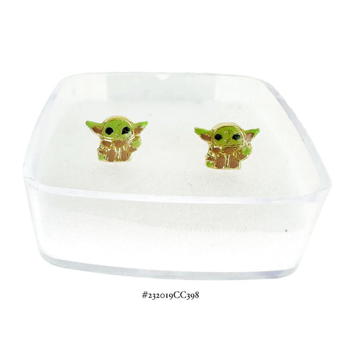 BROQUEL BABY YODA ESMALTADO