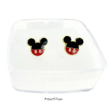 BROQUEL MINNIE Y MICKEY SILUETA ESMALTADO