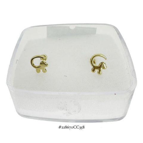 BROQUEL CHANGO - ORO 10K