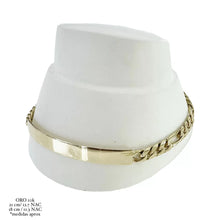 ESCLAVA FIGARO CART H. MANO - 5 MM - ORO 10K