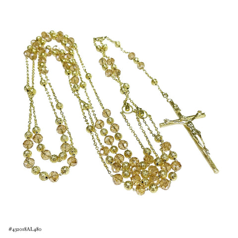 LAZO CRISTAL CON BOLA ARENADA