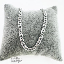 CADENA DOBLE ROMBO 4 mm - PLATA .925