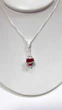 CADENA CON DIJE SAGRADO CORAZON DE JESUS -  MODELO 2 - PLATA .925