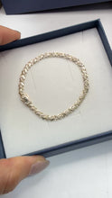 PULSO BARBADO TEMPO  DIAMANTADO - 16 cm X 4 mm - ORO 10K