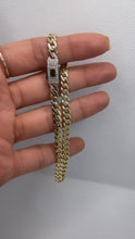 PULSO BARBADO EDGE - Broche piedra - 21 cm x 5 mm - ORO 10K