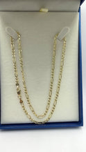 CADENA FÍGARO CÁRT - 3 MM x 50 CM - ORO 10K