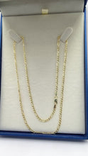 CADENA FÍGARO CART 3x1  - 2.5 MM - ITA - ORO 10K